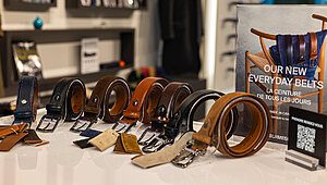 An assortment of belts, by Seb Duper