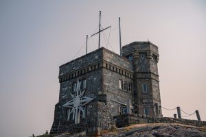 Cabot Tower, located on Signal Hill, in St. John's Newfoundland.