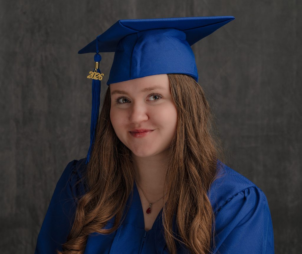 SPK Grad Headshot Portrait Studio portrait of an Ottawa high school graduate, created by Seb Duper Photography
